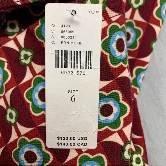 Colourful pants from Anthropologie size 6 - Picture 2 of 9